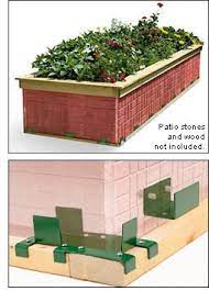 lee valley pre cast patio stone kit google search raised bed kits raised bed herb garden raised beds
