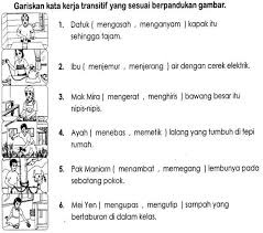 Membuang sampah, mengayuh basikal, memandu kereta. Kata Kerja Transitif Duniaku Nasa2k