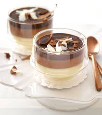 Pannacotta Aux 3 Chocolats Disponible Sur Cookidoo Une Recette Ideale Pour Les Amoureux Du Chocolat Recette Dessert Chocolat Recette Recette Gouter