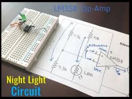 I first encountered them in the analog engineer's circuit cookbook: Night Light Dark Sensor Circuit Using Lm358 Op Amp Youtube