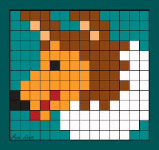 Dessin pat patrouille paw patrouille éléphant tribal modele dessin pixel dessin sur petit carreaux coloriage mandala animaux dessin petit carreau perle hama modele tricoter. Pixel Art Animaux Patte De Chien Jamiemay Makeup