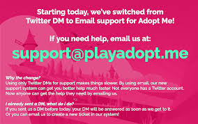 Users in the wikia community. Adopt Me Support Playadopt Me Support Adoptmesupport Twitter