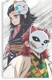 Makomo And Sabito Shirt Kimetsu No Yaiba Canvas Print By Francesco2m In 2021 Anime Demon Slayer Anime Anime