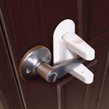 Universal Door Lever Lock Children Baby Safety Proofing Door Handle Lock Door Security Abs Rotation Proof Anti Open Handle Locks Door Locks Aliexpress