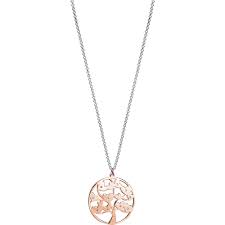 Una semplice collana tree of life può tenerti ispirato e incoraggiato. Collana Donna Jack Co Albero Della Vita Oro Rosa Gioie Gioielli Srls