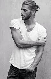 This is a great example of how you can dress up your long hair for a wedding or formal event. Straight Long Hairstyles For Men Long Hair Styles Long Hair Styles Men Haircuts For Men