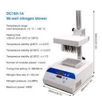 96 Hole Pressure Blowing Concentrator, Termovap Sample Concentrator  Analytical Nitrogen Evaporator Sample Concentrator