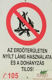 A tűzgyújtási tilalom idején tilos tüzet gyújtani a külterületi ingatlanokon fekvő erdőkben és fásításokban, valamint azok 200 méteres körzetében, sőt, a kijelölt, kiépített tűzrakóhelyeken is! Altalanos Tuzgyujtasi Tilalom Bacs Kiskun Megyeben Orszagos Erdeszeti Egyesulet