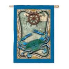 Plastic blue crab decorations to draper. Crab Decorations Shop Crab Pillows Fans Rugs