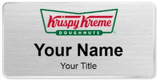 About krispy kreme logo font. Krispy Kreme Name Tags Namebadge Com