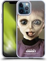 Head Case Designs Official Seed of Chucky Doll Glen Key Art Soft Gel Mobile  Phone Case Compatible with Apple iPhone 12 Pro Max