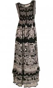 Noble Woman S Boho Hippy Maxi Dress Black White Bila Dresses Bila Clothing And Apparel Ladies Bohemien Maxie Dresses For Woman Ks240blk Bila Clothing Maxi Dr Hippie Maxi Dress Dresses Maxi