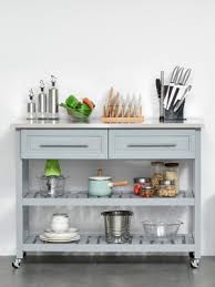 Stainless steel kitchen island trolley ukg. Amazon Com Homcom Rolling Kitchen Island Cart With Drawers Shelves And Stainless Steel Top Grey Kitchen Islands Carts