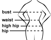 Measure the circumference of your hips. Body Type Calculator