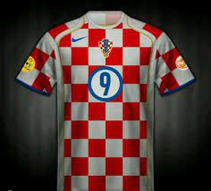 Croatia Home Shirt For The 2004 European Championship Sports Shirts European Championships Shirts