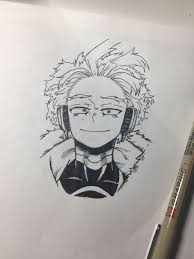 Hawks From My Hero Academia Art Sketches Anime Sketch Sketches Do this till you are happy with the result. art sketches anime sketch