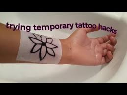 Custom tattoo design (ctd) go out of their way to make sure you are happy with the end result. Trying A Temporary Tattoo Hack Youtube