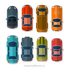 Download Top View Of Different Flat Cars For Free Car Top View Top Down Game People Top View