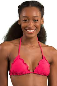 Rio de Sol Set Dots-Virtual-Pink Kate Madrid: Textured Two-Piece Swimwear