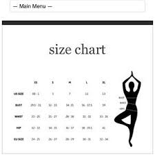 Lululemon Yoga Pants Size Guide Sport1stfuture Org