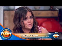 145 pictures of marisol gonzález. With Tears In Her Eyes Marisol Gonzalez Confirms That She Is Leaving Hoy