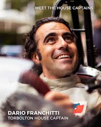 Dario Franchitti, Captain of Torbolton, is one of the most successful  British racing drivers of all time. After a successful junior career, he  spent two seasons racing for Mercedes in touring cars