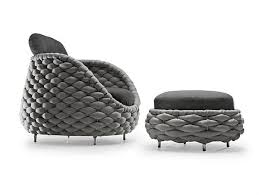 Rapunzel Chair And Pouf Collection By Kenneth Cobonpue Mobilya Fikirleri Koltuklar Ve Modern Mobilya