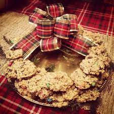 We read other reviews and it was pretty mixed. Cookie Wreath Of Paula Deen S Amazing Monster Cookies Recipe At Celesteandpearl Blogspot Com Christmas Treats To Make Paula Deen Recipes Sweet