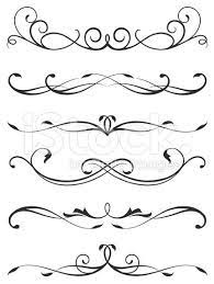A Various Scroll Designs Scroll Design Swirly Designs Calligraphy Design