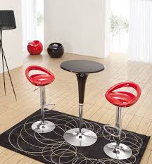 Smiling And Laughing The Tickle Bar Stool Has A Sculpted Ergonomic Seat Made Of Abs Plastic This Stool Is Adjust Pub Set Cool Bar Stools Pub Table