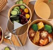 Amazon.com: Fniiva 50 ​pack 17 oz Round Disposable Kraft ...
