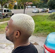 Platinum Blonde Wave Hair Unit Platinum Blonde Hair Men Men Blonde Hair Men Hair Color