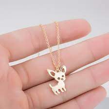 Chihuahua Necklace Womens Necklaces Women Jewelry Gift Dog Necklace