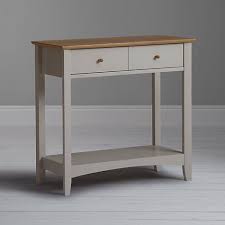 John Lewis Partners Alba Console Table Soft Grey Console Table Living Room Remodel Table