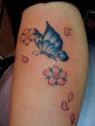 Traditional japanese tattoos that are done by hand are referred to as tebori, however tattoo technology has caught up and most designs are now done by artist's using a machine. 33 Pretty Cherry Blossom Tattoos And Designs