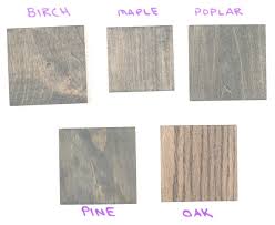 6 Grey Wood Stain Colors On 5 Different Wood Species Staining Wood Grey Stained Wood Wood Stain Colors