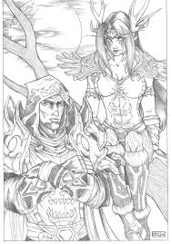 About Me Contact World Of Warcraft Coloring Books World Of Warcraft Characters