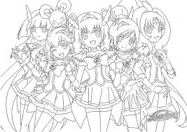 If there is any problem please let. Glitter Force Coloring Pages Coloring Home