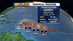 — tropical storm danny made landfall monday evening on south carolina's coast, threatening to dump several inches of rain on parts of the southeast as it blusters inland. Tropical Storm Danny Expected To Strengthen In The Atlantic Abc11 Raleigh Durham
