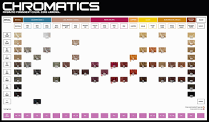 International Colour Charts For Hairdressing Hair And