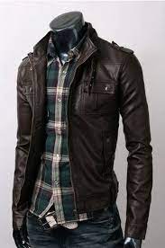 Handmade Men S Brown Leather Jacket Fashion Leather Articles At 60 Wholesale Discount Prices L Leather Jacket Men Brown Leather Jacket Men Mens Fashion Edgy