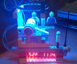 Esp8266 Esp 12e Arduino Clock W Outside Temp Legos Neopixel Ring Arduino Lcd Arduino Legos