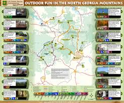 If you're lucky enough to be in a highly frequented area, there are probably commercial topographic maps as well. Chattahoochee Oconee National Forests Maps Publications