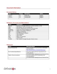 It acts as the control for the total design activity because it sets the boundaries for the subsequent design. 40 Simple Business Requirements Document Templates á… Templatelab