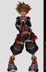 Sora Kingdom Hearts By Horizont8 D5x34bw Png 1024 1603