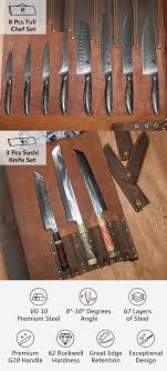 And it is very natural to get confused during your search for a good. Zolochef The Ultimate Kitchen Knife Set Indiegogo