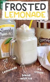 Easy Frosted Lemonade 3 Ingredients The Lazy Dish Recipe Slushie Recipe Easy Smoothie Recipes Frosted Lemonade