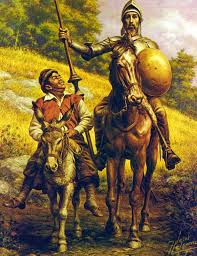 Don quijote coge dinero y elige a sancho panza, un humilde don quijote y sancho dialoga sobre las caballerías y don quijote promete a su escudero se despiden don quijote y sancho de los cabreros y parten siguen por un camino cuando rocinante ve unas yeguas y queda prendado de ellas. 9 Ideas De Don Quijote Y Sancho Panza Don Quijote Quijote De La Mancha Don Quijote Dibujo
