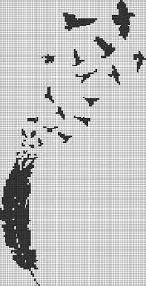 Cross stitch patterns for the whole family designed by connie barwick. Friendship Embroidery Bracelets Image Result For Feather Cross Stitch Pattern Cross Stitch Bird Cross Stitch Charts Cross Stitch Patterns
