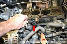 Replacement, standard motor products, beck arnley, bosch, fae, ramco. Volkswagen Golf Gti Mk Iv Knock Sensor Replacement 1999 2005 Pelican Parts Diy Maintenance Article